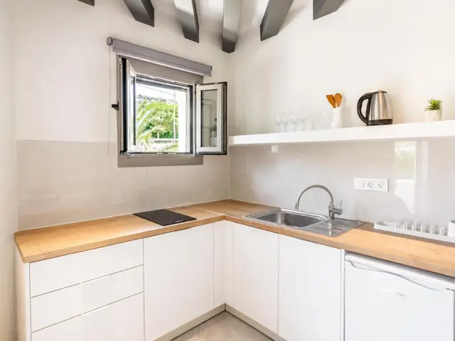 Apartment kitchenette
