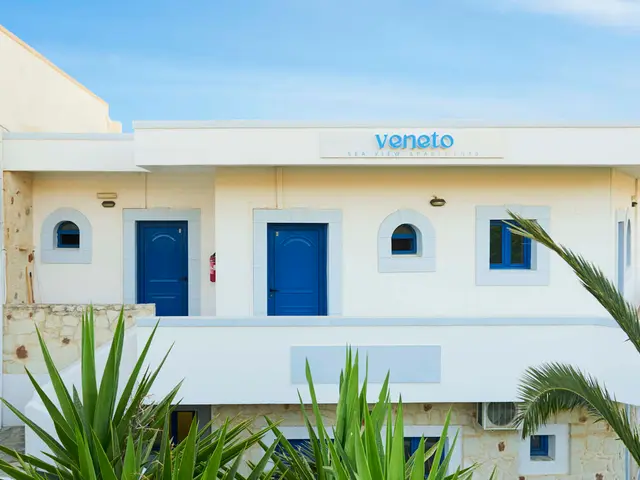 Κήπος και εξωτερικοί χώροι των Veneto Apartments
